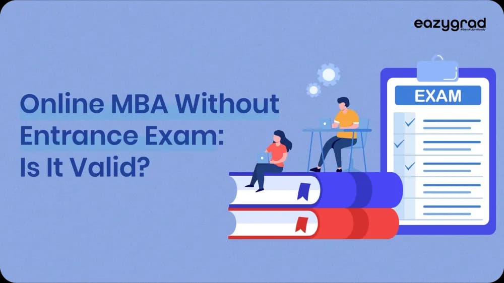 Online MBA Without Entrance Exam