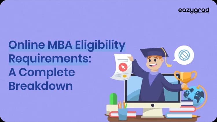 Online MBA Eligibility Requirements in India